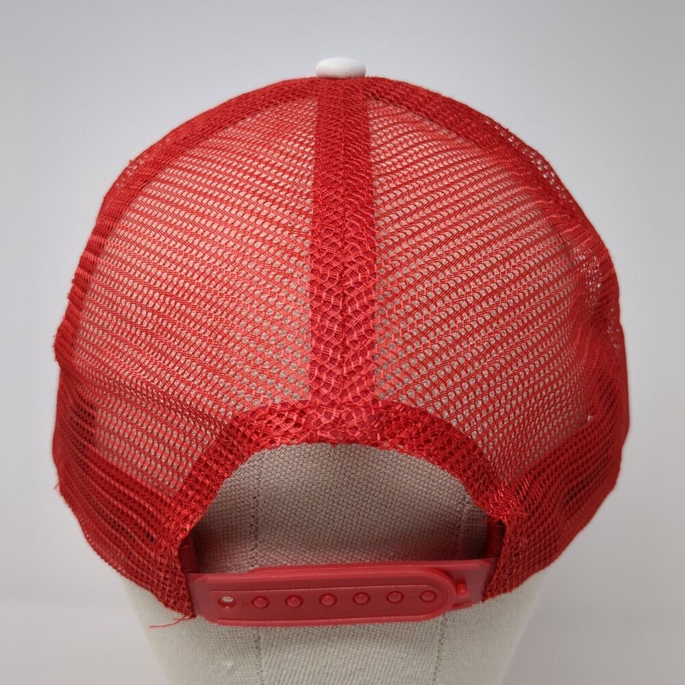 Backstreet Boys DNA World Tour Snapback Trucker Hat Red OS Mesh Back 6 Panel - Picture 5 of 8